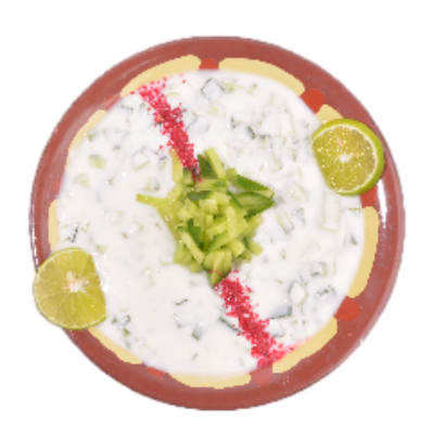 خيار باللبن