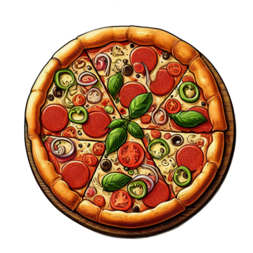 بيتزا بالتونة كبير